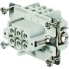 Weidmuller Connettore inserto femmina Weidmuller HDC 6P+T 24A 500V 1200200000