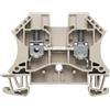 Weidmuller Morsetto Weidmuller componibile passante 6mmq Beige 1020200000
