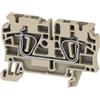 Weidmuller Morsetto Weidmuller componibile passante 4mmq con molla 1632050000