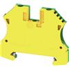Weidmuller Morsetto Modulare Weidmuller WPE 4mmq Giallo/verde 1010100000