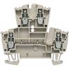 Weidmuller Morsetto Passante Weidmuller WDK 2.5 2,5mmq 2 Piani Beige 1021500000