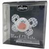 Chicco Black & White PhysioForma Comfort - Succhietto con tettarella in silicone 0-6m in colori assortiti