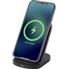 Caricatore wireless in plastica riciclata Loop 15 W personalizzate o neutre
