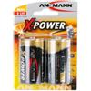 Ansmann BATTERIA alcalina Torcia ANSMANN X-POWER LR20 2 pz