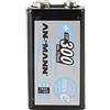 Ansmann BATTERIA ricaricabile 9V ANSMANN NIMH 300 mAh 1pz