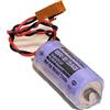 Panasonic Batteria litio Panasonic BR-2/3A (BR2/3A) 3V 1450mAh per apparecchiature FANUC