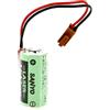SANYO Batteria FDK CR17335SE size 2/3a 3V 1800mAh con connettore 2 vie