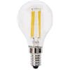 LIFE ELECTRONICS LAMPADA LED DIMMER G45 Filament Trasparente, E14, 4.5W,FA320°,2700K,220Vac,LM470,RA 80, 45*78mm, Box