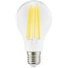 LIFE ELECTRONICS LAMPADA LED GOCCIA A70 serie Filament Trasp., E27, 16W,FA320°,2700K,220Vac,LM2320,RA 80, 70*126mm