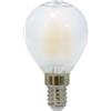 LIFE ELECTRONICS LAMPADA LED G45 serie Filament Frost, E14, 4W, FA320°,2700K,220Vac,LM470,RA 80, 45*78mm, Box
