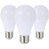 GBC KIT 3 lampadine LED GOCCIA E27 12W luce naturale 4000°K