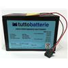 Tuttobatterie PILA ad ARIA DEPOLARIZZATA ALCALINA 9V 100Ah con connettore Parkeon Stelio