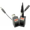 GBC Coppia balun per trasmissione video + alimentazione su cavo ethernet