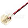 Alpha Elettronica Kit di 10 cavi con connettore per nastri led monocolore 10mm