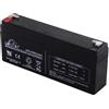 LEOCH LP6-5.0 DJW6-5.0 6V 5.0 AH LP SERIE BATTERIA AGM PIOMBO ACIDO