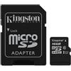KINGSTON Scheda di memoria 16 GB KINGSTON Velocità UHS-I di Classe 10 con Adattore SD