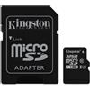 KINGSTON Scheda di memoria 32 GB KINGSTON Velocità UHS-I di Classe 10 con Adattore SD