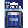 Varta Blister 1 batteria 4,5V piatta VARTA high energy alcalina 3LR12