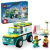 Lego City Ambulanza di emergenza e snowboarder 60403 di Lego
