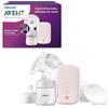 Philips Avent Tiralatte elettrico doppio - Tiralatte portatile con 5  sacchetti per conservare il latte materno, 2 biberon, senza BPA (modello  SCF398/31) : : Prima infanzia