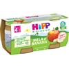HIPP ITALIA SRL OMO HIPP Bio Mela/Banana 2x80g