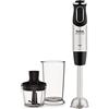 Tefal HB6598 Frullatore ad immersione 0.8L 1000W Nero, Acciaio inossidabile frullatore