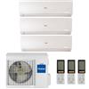 HAIER CONDIZIONATORE HAIER FLEXIS PLUS TRIAL SPLIT 7000+7000+12000 BTU INVERTER R32 3U70S2SR5FA A++ WIFI