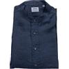 ASPESI CAMICIA COREANA ASPESI 85096 BLU Uomo