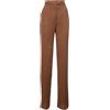MAX MARA STUDIO PANTALONI IN LINO DI MAX MARA STUDIO 012 BRUCIATO Donna