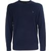 POLO RALPH LAUREN MAGLIA GIROCOLLO POLO RALPH LAUREN IN LANA 004 BLU Uomo