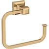 Amerock BH36022CZ | Anello porta asciugamani color bronzo champagne | Lunghezza 146 mm | Mulholland | Porta asciugamani da parete | Piccolo portasciugamani da cucina | Accessori da bagno