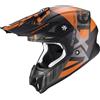 Scorpion Casco Moto Cross Enduro Scorpion VX-16 Air MACH Nero Opaco A