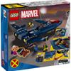 LEGO SUPER HEROES MARVEL 76281 X-JET DI X-MEN ETA 8 +