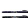 Tombow Brush Pen Fudenosuke, punta dura e morbida, inchiostro nero