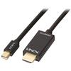 Lindy 36926 Cavo Mini DisplayPort a HDMI 4K30, 1m