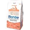 MONGE ALL BREED PUPPY & JUNIOR 12 KG (SALMONE E RISO) - Crocchette Super Premium al Salmone per cuccioli di cane, monoproteico, naturale al 100%