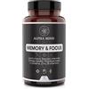 Alpha Mind Nootropico Potente Naturale - Concentrazione, Memoria, Agilità Mentale - Con Lions mane, Ginkgo biloba, Bacopa Monnieri, Rhodiola Rosea, L Tirosina, Zinco, Vitamine B - Senza Caffeina