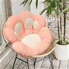LANPEW Cuscino per zampe di gatto seduta carino Cuscino per sedia divano pigro Decorazione per esterni Pavimento caldo Cuscino Tappetino caldo delicato sulla pelle (60x60cm, Bolla rosa)