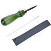 Hztyyier Smussatore Professionale per Bordi in Pelle, Strumento da Taglio per Fai-da-te, 0,6-1,4 mm, for lavori di fai-da-te