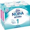 Nestlé Latte Nidina Optipro 1 Liquido 6 x 500ml