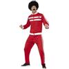 SMIFFYS Tuta Scouser, rosso e bianco, con giacca e pantaloni Halloween