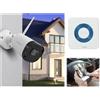 Avidsen kit allarme e videosorveglianza integrata Wi Fi IP completa di sirena interna e telecamera - compatibile Alexa