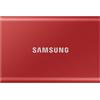 Samsung Portable SSD T7 2 TB USB 3.2 Gen2 Typ-C Metallic Red