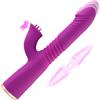 HiSmith HSG007 Conner Telescopic Dual Stimulation Vibrator Purple