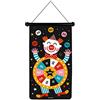 Janod - Gioco Delle Freccette Magnetico Circo, Double Face, Gioco Di Abilità, per Sviluppare L'Agilità e la Concentrazione, 6 Freccette - Da 4 Anni in su, J02074