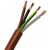 H2Volt Cavo Multipolare FS18OR18 450/750V 4G1.5 mmq Antifiamma Marrone -prezzo e taglio al metro-
