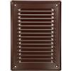 KOTARBAU® Griglia di ventilazione 230 x 165 mm con rete marrone aerazione areazione metalica da sovrapporre