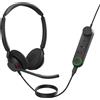 Jabra Engage 50 II Wired Stereo Headset with Link Call Control, Noise-Cancelling