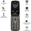 Beghelli Salvalavita Phone SLV19, Cellulare GSM con Tasto di Chiamata Rapida di Soccorso, Semplice da Usare, con Caricabatterie Incluso, Ideale Per Anziani