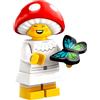 Toynova Selezione: Lego 71045 Minifigure - Serie 25 - Minifigures - Personaggi da collezione Lego + cartolina gratuita (06 - fungo moscerino)